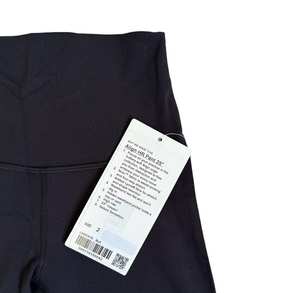 Lululemon NWT Align Hi-Rise Pant 25” - Picture 2 of 9